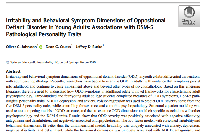 Personality Paper